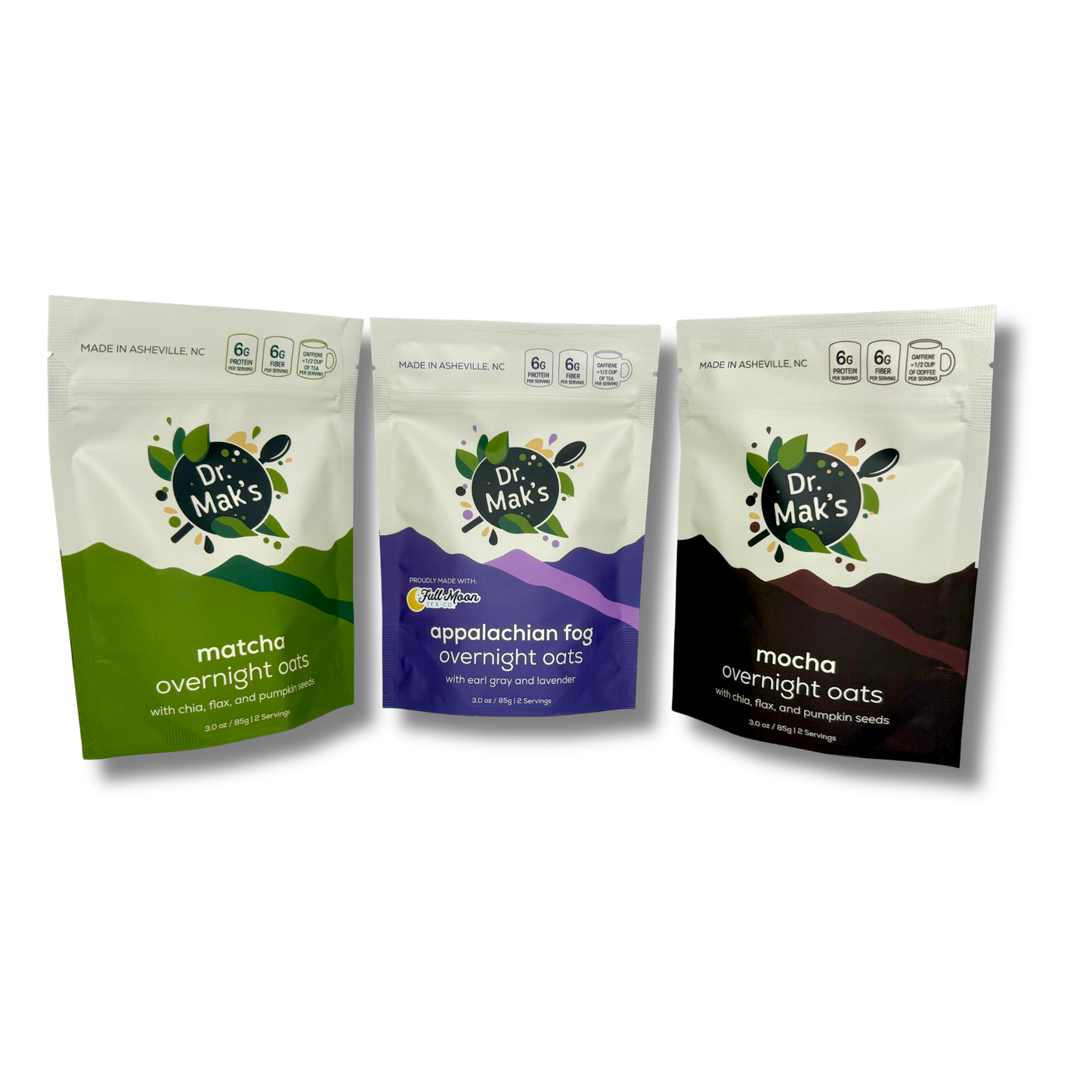 Café Inspired Variety Pack — Overnight Oats